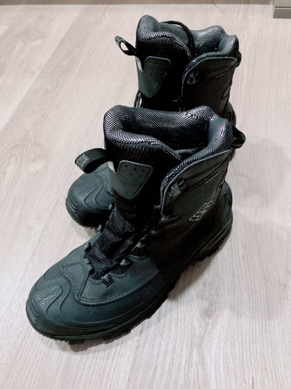 Columbia Tactical Boots - Omni-Heat Waterproof Black Boots